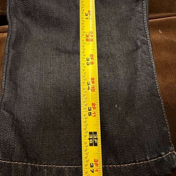 Chicos Platinum Denim Ultimate Fit Slim Leg Dark Blue faded SZ. 0 In Great Cond - Picture 8 of 11